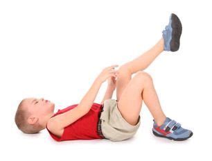 Consult your child's doctor if your child has <b>joint pain or muscle pain</b> that is persistent or is accompanied by: Limping or impaired activity. . 4 year old complaining of leg pain in one leg